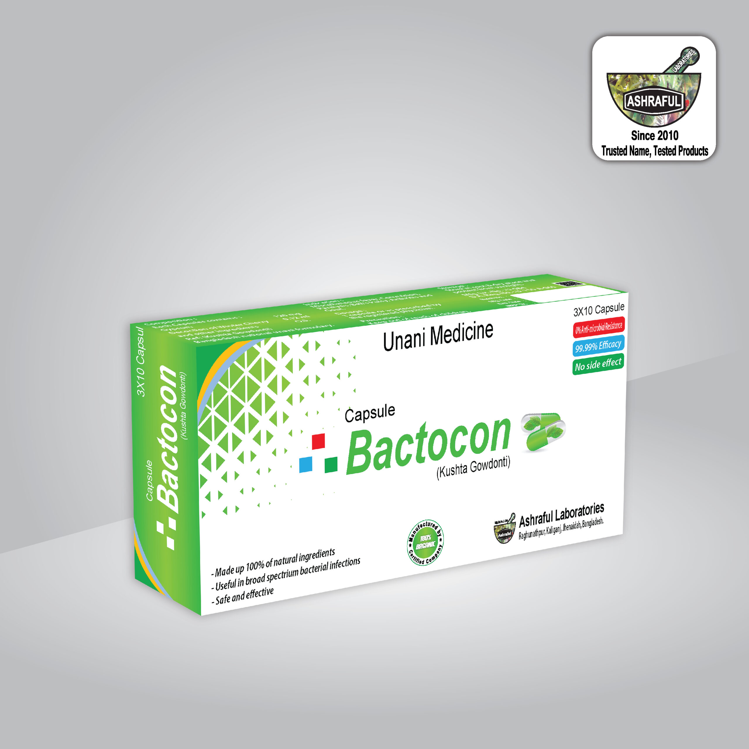 Capsule Bactocon-Ashraful Laboratories